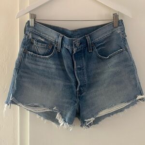 Distressed 501 Levi’s Shorts